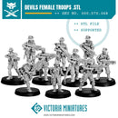 Female Devils Troops