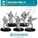 Female Devils Troops