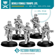 Female Devils Troops - Only-Games