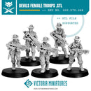 Female Devils Troops