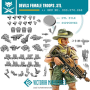 Female Devils Troops - Only-Games