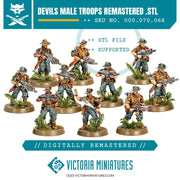 Devils Male Troops Remastered - Only-Games