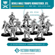 Devils Male Troops Remastered - Only-Games