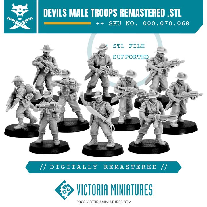 Devils Male Troops Remastered - Only-Games