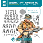 Devils Male Troops Remastered - Only-Games