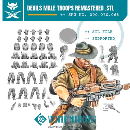 Devils Male Troops Remastered - Only-Games