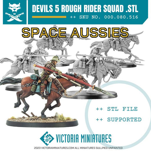Van Diemen's World Devils Rough Rider Squad - Only-Games