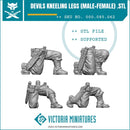 Devils Kneeling Legs (Male+Female) - Only-Games