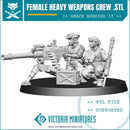 Devils's Female Modular Heavy Weapons Crews. - Only-Games