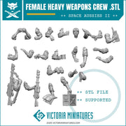 Devils's Female Modular Heavy Weapons Crews. - Only-Games