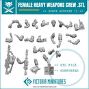 Devils's Female Modular Heavy Weapons Crews. - Only-Games