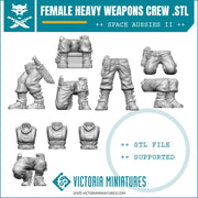Devils's Female Modular Heavy Weapons Crews. - Only-Games