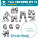 Devils's Female Modular Heavy Weapons Crews. - Only-Games