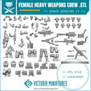 Devils's Female Modular Heavy Weapons Crews. - Only-Games