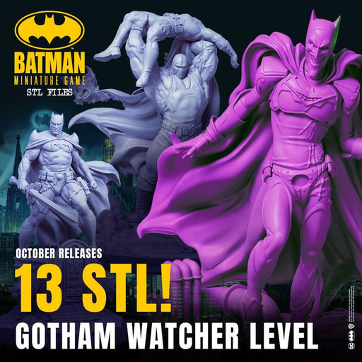 Gotham Watcher October 2025 - 13 MINIATURES - JOKER_BAT-ARMOR - Batman Miniature Game - Only-Games