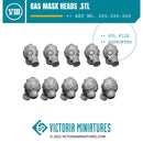 Gas Mask Heads