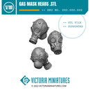 Gas Mask Heads