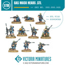 Gas Mask Heads