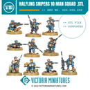 Halfling Snipers 10 Man Squad