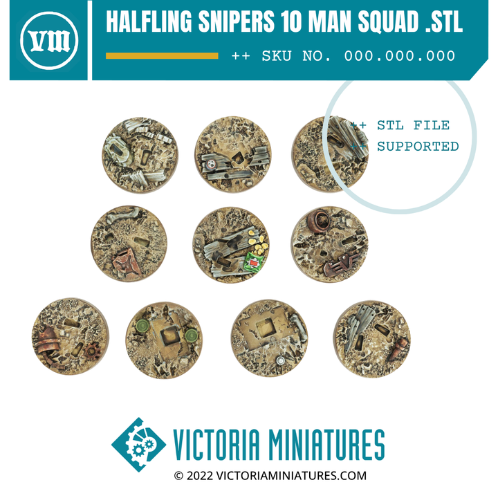 Halfling Snipers 10 Man Squad - Only-Games