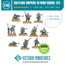 Halfling Snipers 10 Man Squad