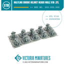 Halfling Brodie Helmet Heads Male x10