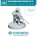 Halfling Brodie Helmet Heads Male x10
