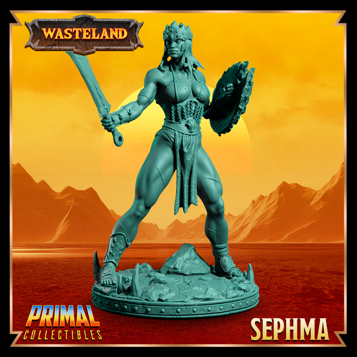 3 miniatures - 32mm - Heroes Bundle - Wasteland - Only-Games