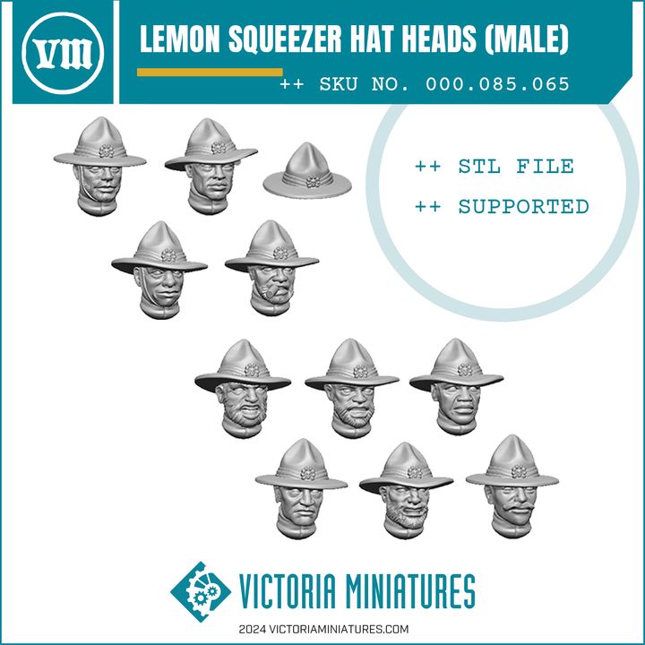 Lemon Squeezer Hat Heads Male - Only-Games