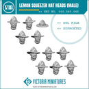 Lemon Squeezer Hat Heads Male - Only-Games