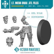 Lt. Mera Drax .STL Download - Only-Games