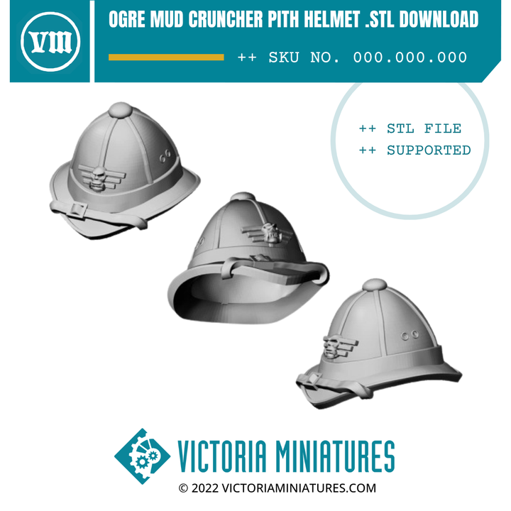 Ogre Mud Cruncher Pith Helmet - Only-Games