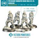 Pith Helmet Character Heads Male