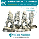 Pith Helmet Heads Male for plastic Kasrkin - Only-Games