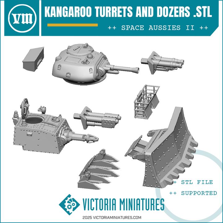 Kangaroo APC Turrets and Dozers - Only-Games