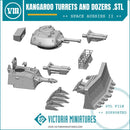Kangaroo APC Turrets and Dozers