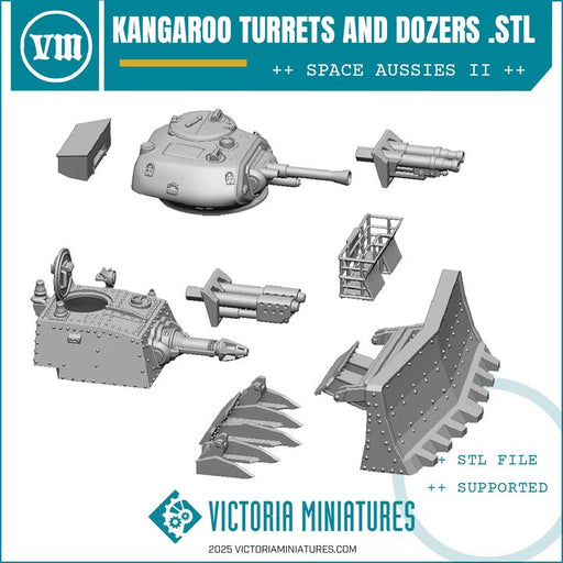 Kangaroo APC Turrets and Dozers - Only-Games