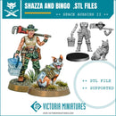 'Shazza and Bingo' Mechanic and Dog