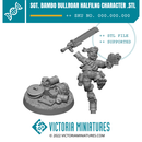 Bambo Bullroar Halfling Character - Only-Games