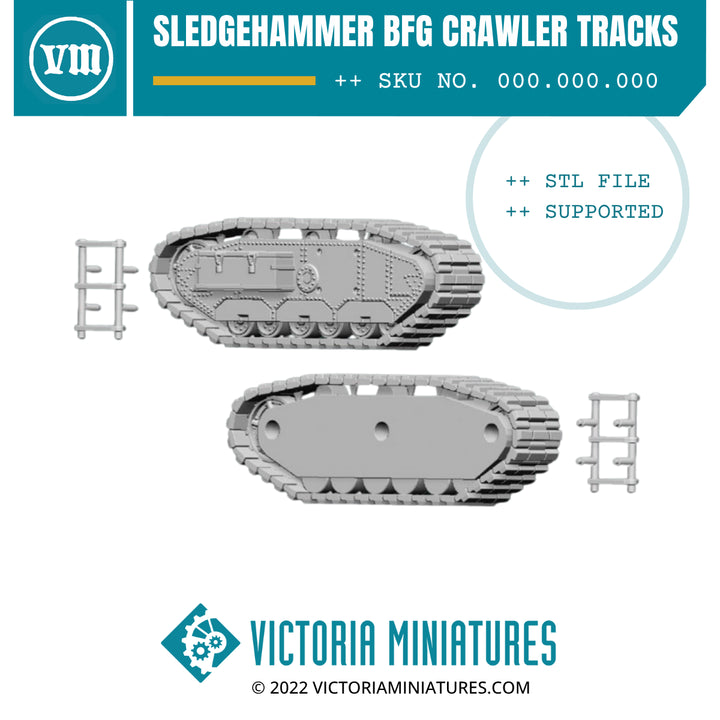 Sledgehammer BFG Crawler Tracks - Only-Games
