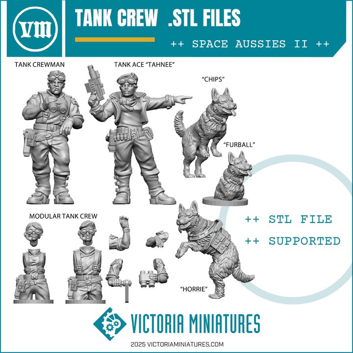 Tank Crew and Dogs - Only-Games