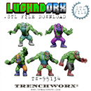 LuchaDOrx Orc Wrestlers .STL