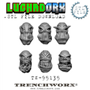 LuchaDOrx Orc Heads .STL