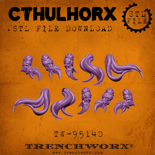 CthulhOrx Arms .STL - Only-Games