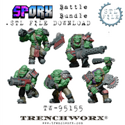 SpOrx Orc Army Battle Bundle .STL Download - Only-Games