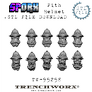 SpOrx Orc Pith Helmet Heads .STL