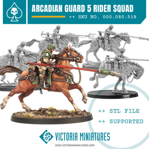 Arcadian Guard Rough Rider Squad - Only-Games