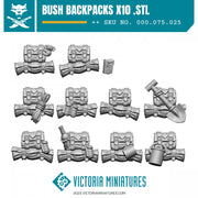 Bush backpacks x10 - Only-Games