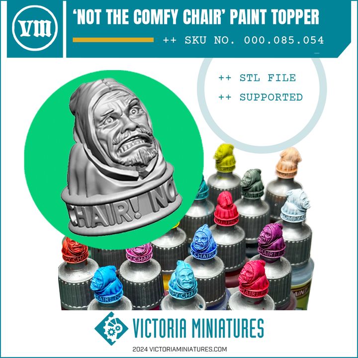 'Not the Comfy Chair' Paint topper swatch - Only-Games