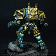 Clockwork Ancient - Space Dwarf golem mech - Only-Games